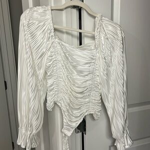 lulus ribbed bodysuit